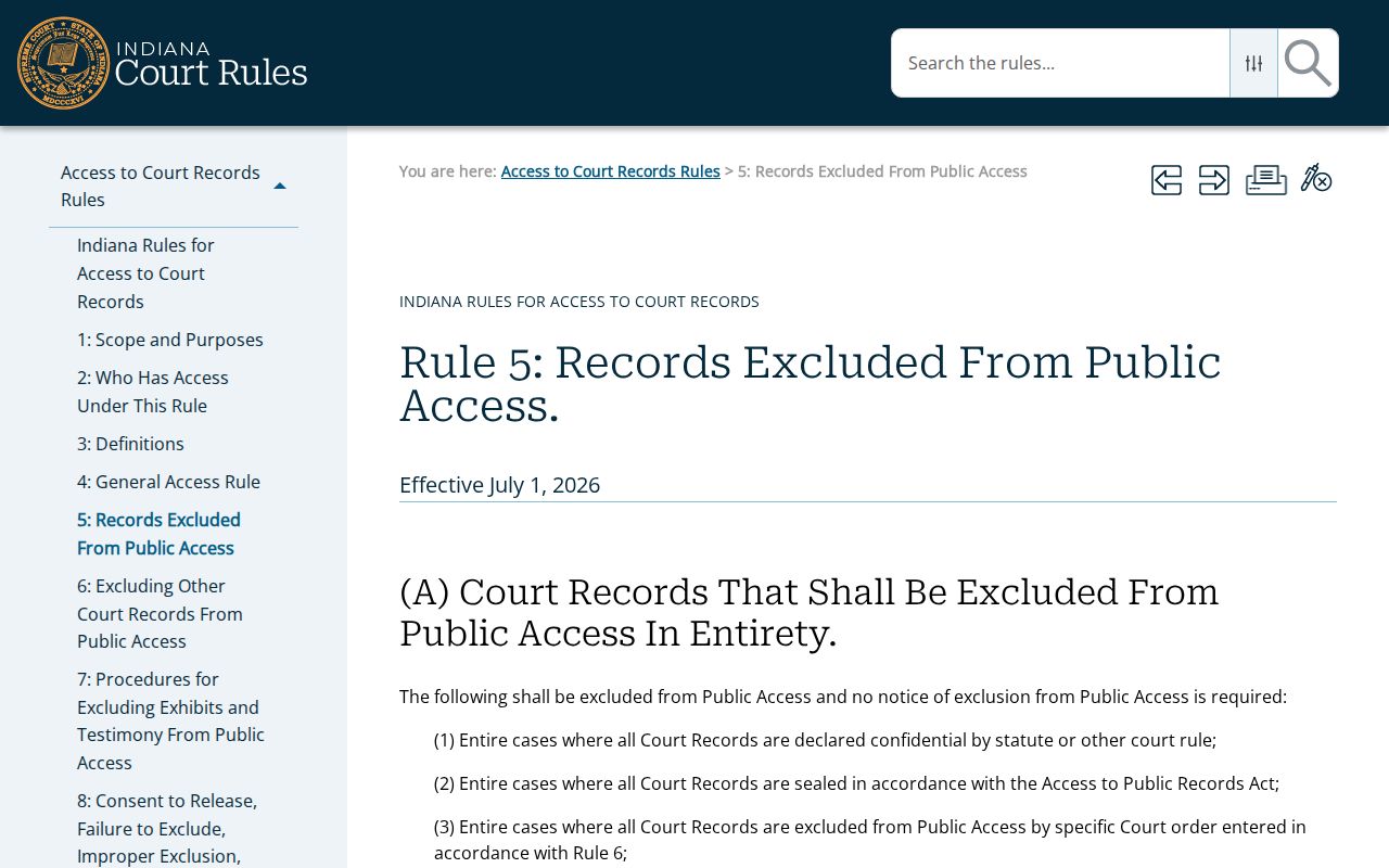 Sullivan County criminal court docket confidential record rules