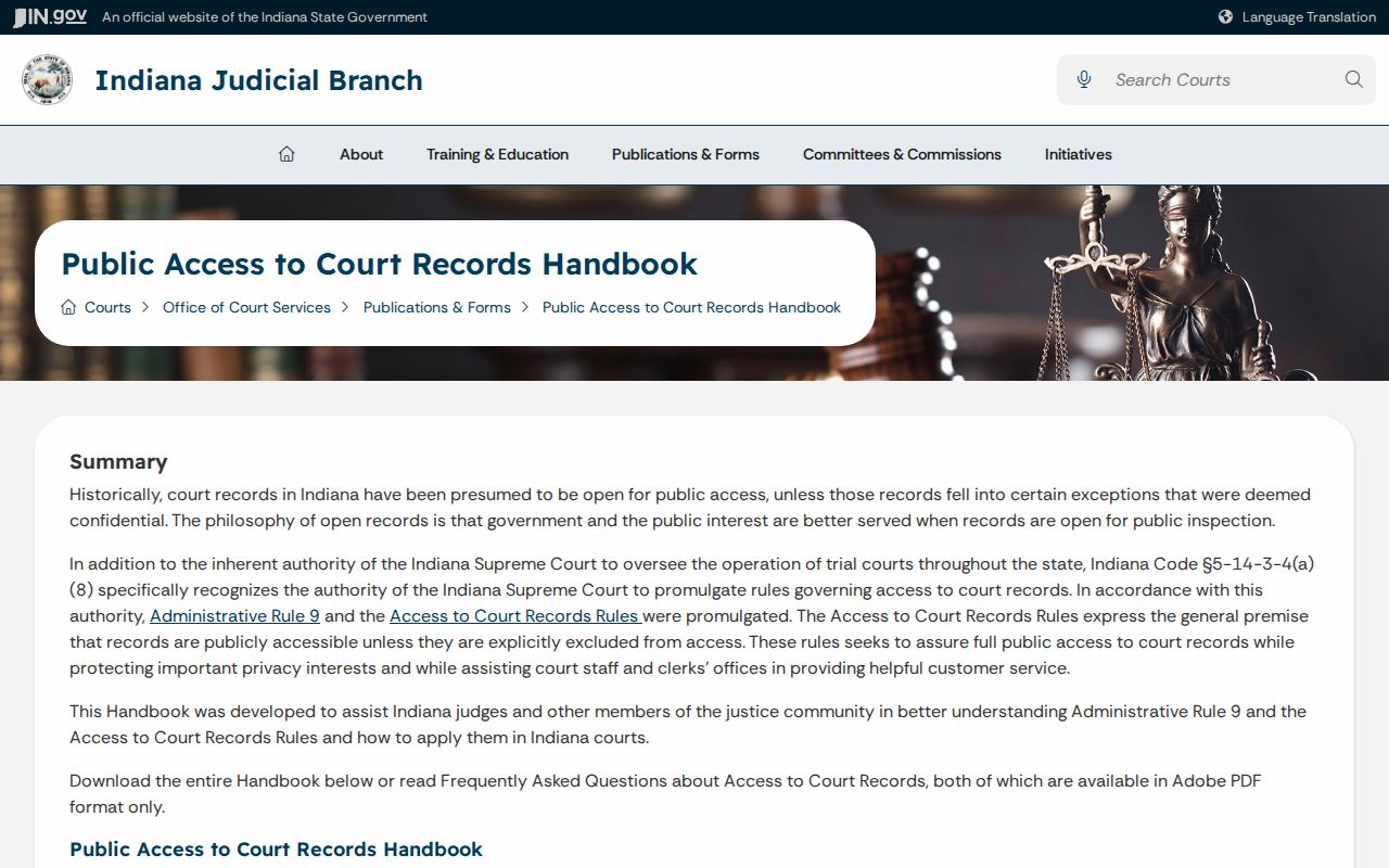Sullivan County criminal court docket public access publications