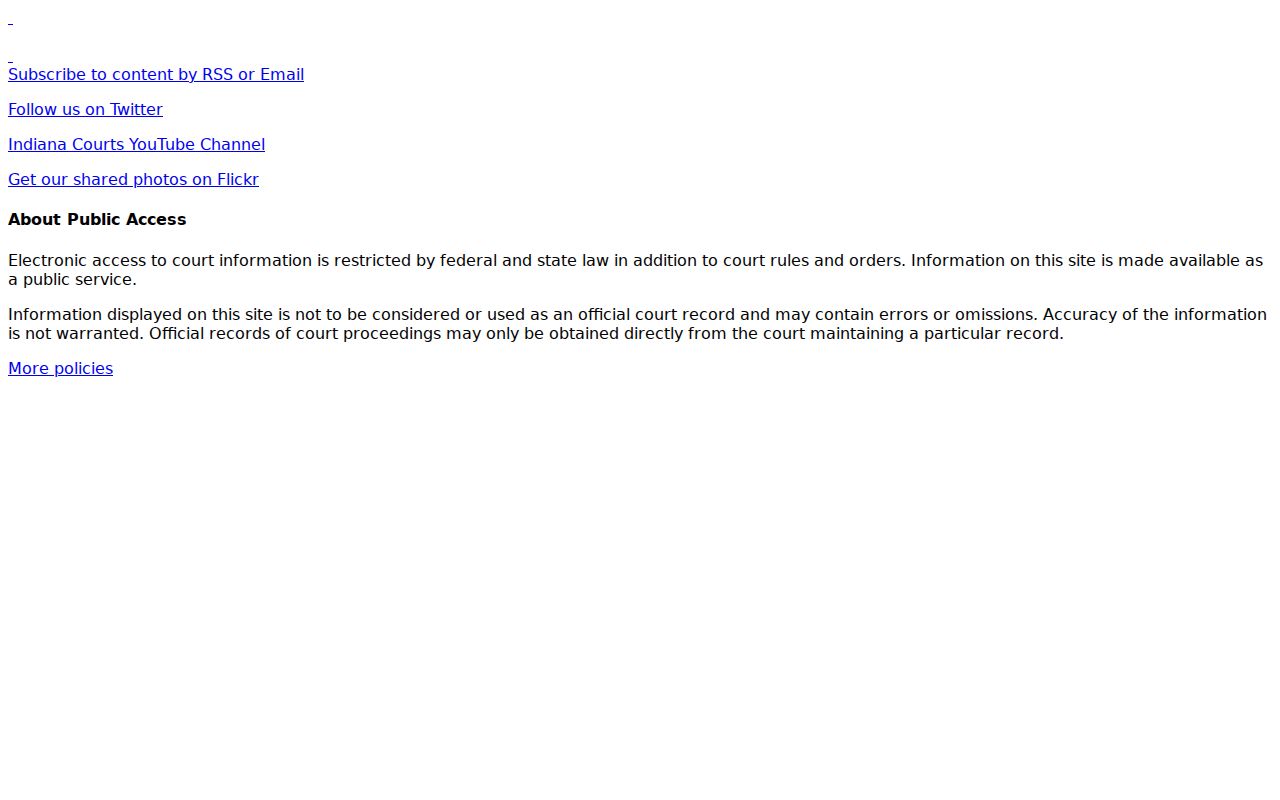 Sullivan County traffic court Indiana ePay search modes